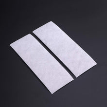 Lurrose Wax Strips 200pcs Hair Removal Strips Disposable Facial Non-woven Fabric Facial and Body Hair Wax Strip Hair Removal Paper Hair Removal Wax Strips