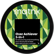 Matrix Over Achiever 3-In-1 Cream Paste Wax, Styling Product for Structuring And Smoothing Hair, Easy Reworkable Hold, 50ml