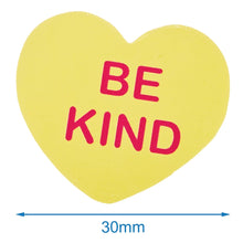 Baker Ross FX943 Candy Heart Foam Stickers - Pack of 150, Valentines Day Stickers for Crafts