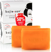 Kojie San Skin Lightening Kojic Acid Soap 135g, 2 Pack by Kojie San