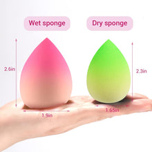 Makeup Sponge Beauty Blenders DUAIU 4 pcs Gradient Beauty Blender Foundation Sponges Set Concealer Sponge Applicator Sponges