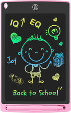 GUYUCOM LCD Kids Doodle Board, 8.5 Inch Electronic Writing Tablet with Lock Function, Erasable Doodle Drawing Pad for Kids Toys Birthday Gifts (Pink)