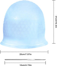 NATUCE Silicone Highlighting Cap, Highlighting Cap and Hook, Hair Dye Cap, Hair Frosting Cap, Highlighting Frosting Cap, Frosting and Tipping Cap (Pink)