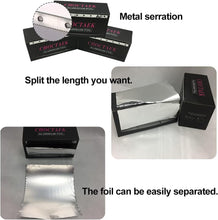 Hair Foil, Hair Foils for Highlighting 12cmx 30m In Distribution Box, Aluminum Hair Foil Hair Salon Foil Hairdressing Salon Modeling Tool