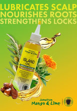 Jamaican Mango & Lime - Island Oil 237ml (Pack of 1) - Lubricates scalps, Nourishes roots and strengthens locks. Helps soothe dry scalp. Sulphate and Paraben Free.