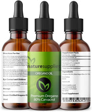 Naturesupplies Wild Oregano Oil 10ml Made in UK, Grown in The Mountains of The Mediterranean, 80 Percent Plus Carvacrol,125-130mg Carvacrol Per Serving, Super Potent Essential Oil