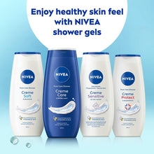 NIVEA Care Shower Creme Soft (250 ml) Enriched with Almond Oil, Moisturising Gel Body Wash, Skin Moisturiser with Mild Scent