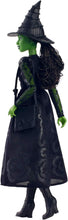 Mattel Wicked, Elphaba Fashion Doll & Accessories with Green Skin, Braided Black Hair, Posability & Removable Ballroom Look, HXT62