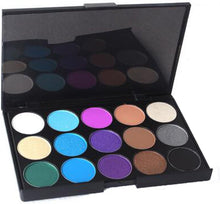 LyDia 15 COLOURS EYESHADOW PALETTE Smokey Eye Effect Neutral Nude/White Highlight/Brown/Black/Chocolate/Purple/Blue/Green/Grey Silver 3 (15 colours eyeshadow 3)