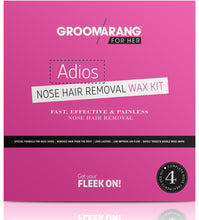 Groomarang for Her Adios Nose Hair Removal Wax Kit Fast Effective & Painless