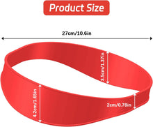 Neckline Shaving Template Curved Silicone Haircut Bands Hair Trimming Guide for Men Hair Cutting Tool Haircut Template for Men DIY HomeRed