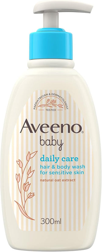 Aveeno Baby Daily Care Hair & Body Wash, 300ml