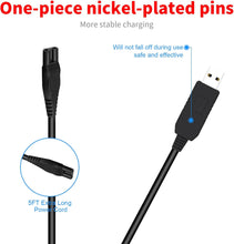 MEROM 15V USB Charging Cable Replacement HQ8505 Charger Cord Compatible with Philips Shaver Norelco One Blade Multigroom Pro All-in-One Grooming Trimmer, Precision, Bodygroom, Arcitec Power Cable