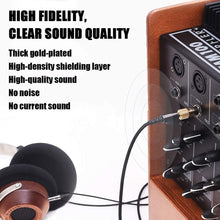 Headphone Adapter 6.35mm Male to 3.5mm Female for Sound Card, Ancable 1/4 to 1/8 Stereo Aux Jack Headphone Adapter Gold Plated 6.35mm to 3.5mm Jack Converter for Digital Piano, Keyboard, etc.