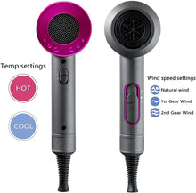 Jooayou Professional Hair Dryer 2000W Fast Dry Negative Ions Hair Blow Temperature Hairdryer with Diffuser Hairdryer with 2 Speeds, 3 Heating and Cool Button