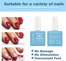 Gel Nail Polish Remover, Fast Gel Polish Remover, Remove Gel Nail Polish within 2-4 Minutes, Quickily Removes Gel Nail Polishes, 15ML