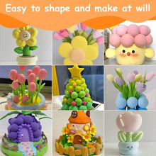 AUAUY Air Dry Clay, 60Pcs Ultra Light Modeling Clay with 6 Sculpting Tools, DIY Creative Magic Clay, No-Toxic Modeling Clay & Dough, Arts and Crafts Kits for Boys Girls, Best Gifts for Kids