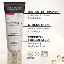 John Frieda PROfiller+ Thickening Conditioner for Thin, Fine Hair, 250ml