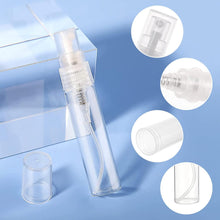 40 Pcs Mini Spray Atomizer Empty Bottles, 3ml Plastic Refillable Perfume Empty Sample Bottle, Portable Perfume Samples Container With 2ml Pipette, 5ml Needle Cylinder, For Liquid Travel Makeup Tool