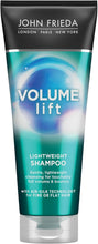 John Frieda Volume Lift Lightweight Shampoo 250 Ml, Shampoo Flat, Fine Hair, Bouncy Hair Shampoo