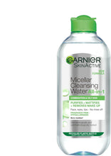 Garnier Micellar Cleansing Water For Combination Skin, Gentle Face Cleanser and Makeup Remover, Fragrance Free, Recognised By The British Skin Foundation, Use With Reusable Micellar Eco Pads, 400 ml