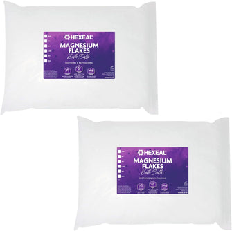 Hexeal Magnesium Flakes  10kg Bag  100% Pure  Bath Soak  Magnesium Chloride