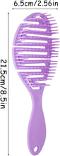 3 Pcs Detangle Hair Brush, Flexible Hair Brush Wet Styling Hairbrush Unique Spiral Hairbrush for Women Girls