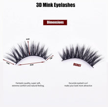 Jeelook False EyeLashes 5 Pairs-3D Handmade russian strip lashes Fake Fluffy Wispy Eyelashes Faux Mink Lashes fake lashes