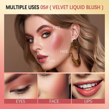 Liquid Blushes, Lightweight Breathable Feel Liquid Blush for Cheeks Natural-Looking Superdewy Liquid Blusher Makeup Long-Lasting Cream Liquid Blush Cosmetics (01)