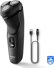 Philips Electric Shaver 3000 Series - Wet & Dry Electric Shaver for Men with SkinProtect Technology in Dark Moon, Pop-up Beard Trimmer, Cordless Shaver (Model S3145/00)