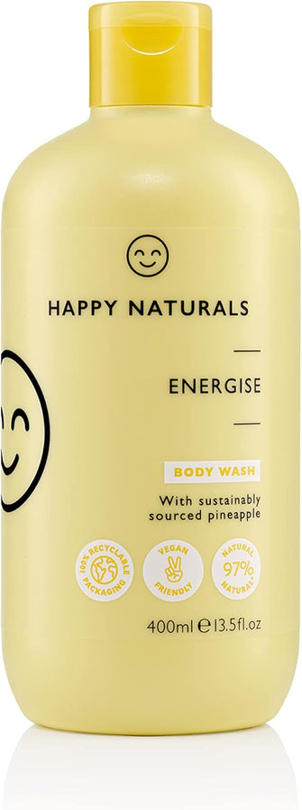 Happy Naturals Energising Body Wash 400ml