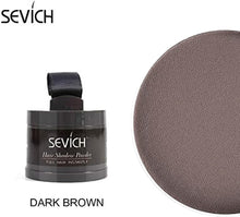 Instantly Hairline Shadow - SEVICH Hairline Powder, Quick Cover Grey Hair Root Concealer, Eyebrows & Beard Line, Hair Root Touch Up for Thinning Grey Hairline, Windproof&Sweatproof, Dark Brown