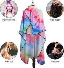 Barber Cape,Hair Cutting Cape with Snap Closure,Hairdressing Accessories,Hairdressing - Waterproof Adjustable for Hairstylists,57 x 65 inches (full colour)