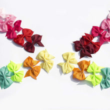 JOYOYO 40 Pcs Hair Bows for Girls Hair Clips Medium Size 3.5 Inch Grosgrain Ribbon Craft Toddler Pinwheel Bows In Pairs