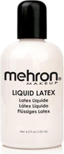 Mehron Makeup Liquid Latex 4.5 Oz