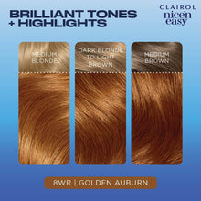 Clairol Nice'n Easy Crme, Natural Looking Oil Infused Permanent Hair Dye, 8WR Golden Auburn