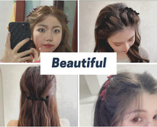 Braided Hair Clips Hair Accessories For Styling Lift Up Style Triple Hair Clip For Women and Girls (Style1-3Pcs)