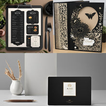 Hawksbill Paper 220GSM Multi-Purpose Black Card  50 Pack of Thick, Premium, Smooth & Crisp Black A4 Card  Thick Card for Making Stationery, Home or Office Use and Arts or Crafts