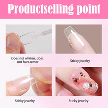 1  8g False Nail Glue Extra Strong,Nail Glue for Nail Repair,False Nail Adhesive for Applying Artificial Nail Tips Manicure,Super Strong False Nail Glue For Acrylic Tips