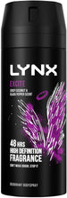 Lynx Excite 48 hours of odour-busting zinc tech Aerosol Bodyspray deodorant to finish your style 150 ml