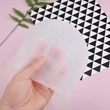 NAUZE 1 PCS Silicone Highlight Cap Frosting Coloring Hat Professional Reusable Highlighting Caps for Dyeing Hair Hairdressing (White)