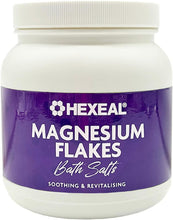 Hexeal Magnesium Flakes  1kg Tub  100% Pure  Bath Soak  Magnesium Chloride