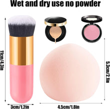 2 PCS Makeup Sponge Blender, Marshmallow Beauty Blenders Concealer Blender Sponge Makeup Sponge And Brush Foundation Blending Sponge With Foundation Brushes For Foundation Liquid Cream And Powder