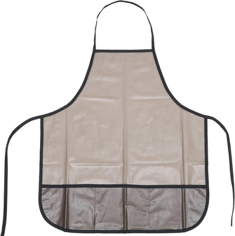 KALLORY Barber Apron Clear Hairdressing Capes Oilproof Hair Dye Cape Wai Cloth Ripple Hair Dyeing Apron Haircut Cloak Hair Styling Cape Hair Cape for Barber Home Dark Grey