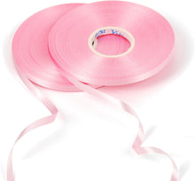 50m x 2 Rolls Baby Pink Ribbon for Balloons Curling Ribbon Balloons Ribbon, Balloons String Ribbon for Gift Wrapping Christmas Birthday Crafts Wedding Party Balloons Decoration Ribbon Pink 5mm
