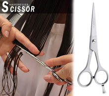 Haryali London Professional 6 Inch Hairdressing Barber Scissors Hair Cutting Shears with Leather Pouch for Men, Women, Children and Adults