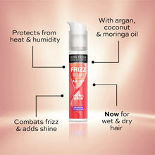 John Frieda Frizz Ease Original Serum 50ml, Hydrating Anti-Frizz Serum for Medium to Thick Hair