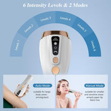 JITESY IPL Laser Hair Removal,Permanent Painless Ice Cooling Hair Removal Device for Women and Men with 3 Functions-HR/SC/RA,6 Energy Levels & 2 Precision Head,Unlimited Flashes for Whole Body Use