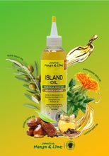 Jamaican Mango & Lime - Island Oil 237ml (Pack of 1) - Lubricates scalps, Nourishes roots and strengthens locks. Helps soothe dry scalp. Sulphate and Paraben Free.