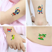 Leesgel 125 Styles Pirate Glitter Tattoos for Kids, Pirate Stickers, Temporary Tattoos for Boys Pirate Party Decorations Bag Fillers, Pirate Accessories Toys Favours for Children Birthday Supplies